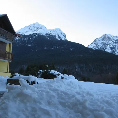 Fiore Del Brenta 2 A 50 M Dalla Fermata Dello Skibus Gratuito Andalo Buitenkant foto
